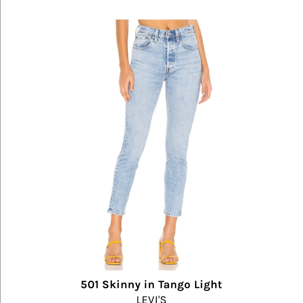 Levi’s 501 skinny jeans